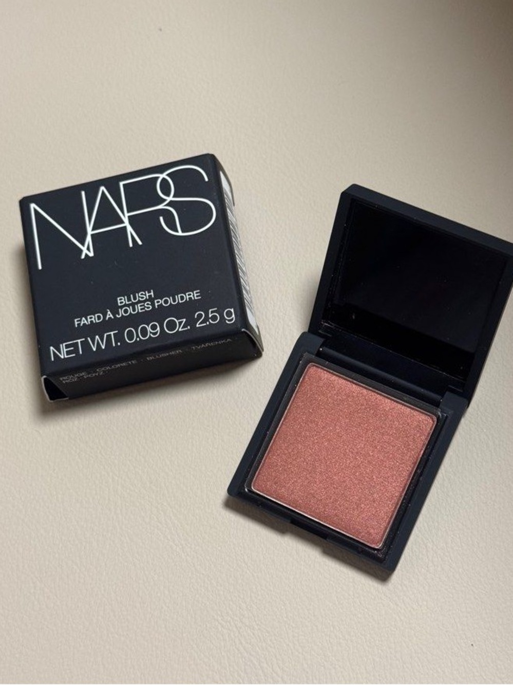 NARS BLUSH FARD À JOUES POUDRE NET WT. 0.09 Oz. 2.5 g shade 777 Orgasm